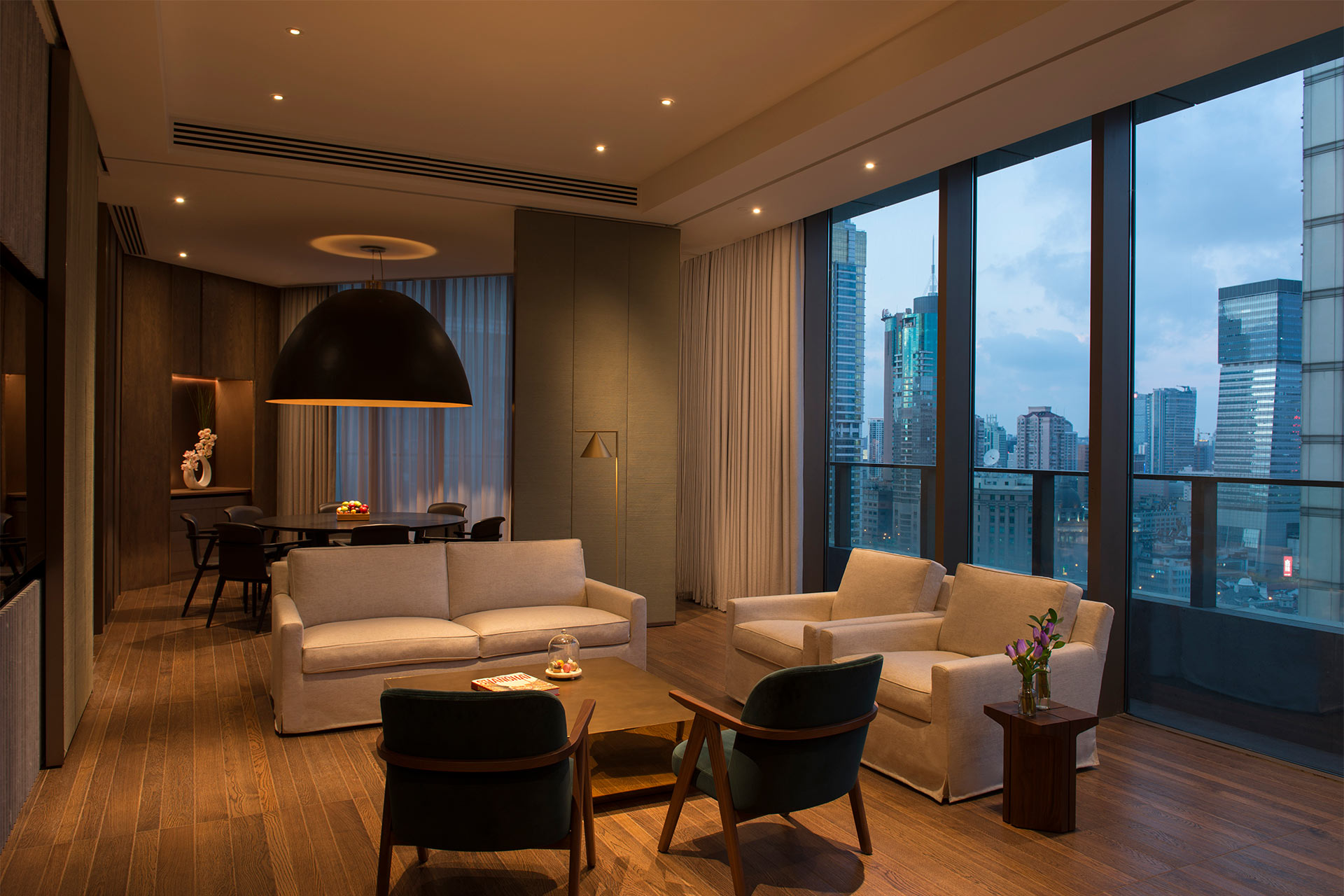 The Sukhothai Shanghai The Attic Living